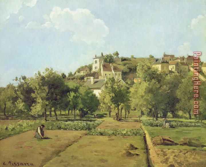Camille Pissarro The Gardens of the Hermitage